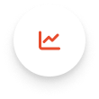 Chart line icon